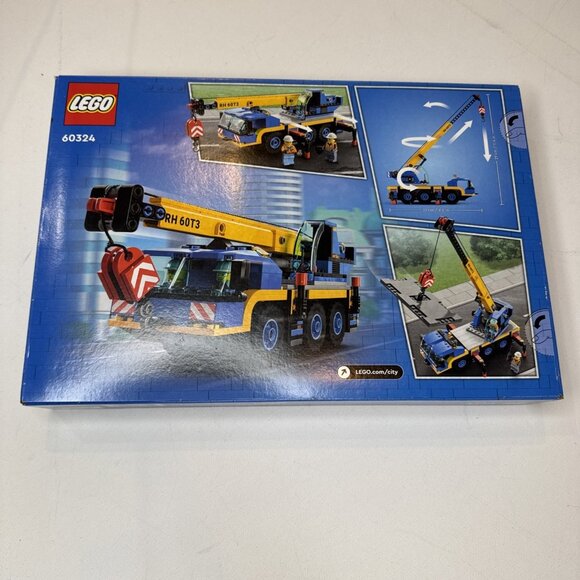 LEGO CITY: Mobile Crane (60324) Factory Sealed - Picture 2 of 2